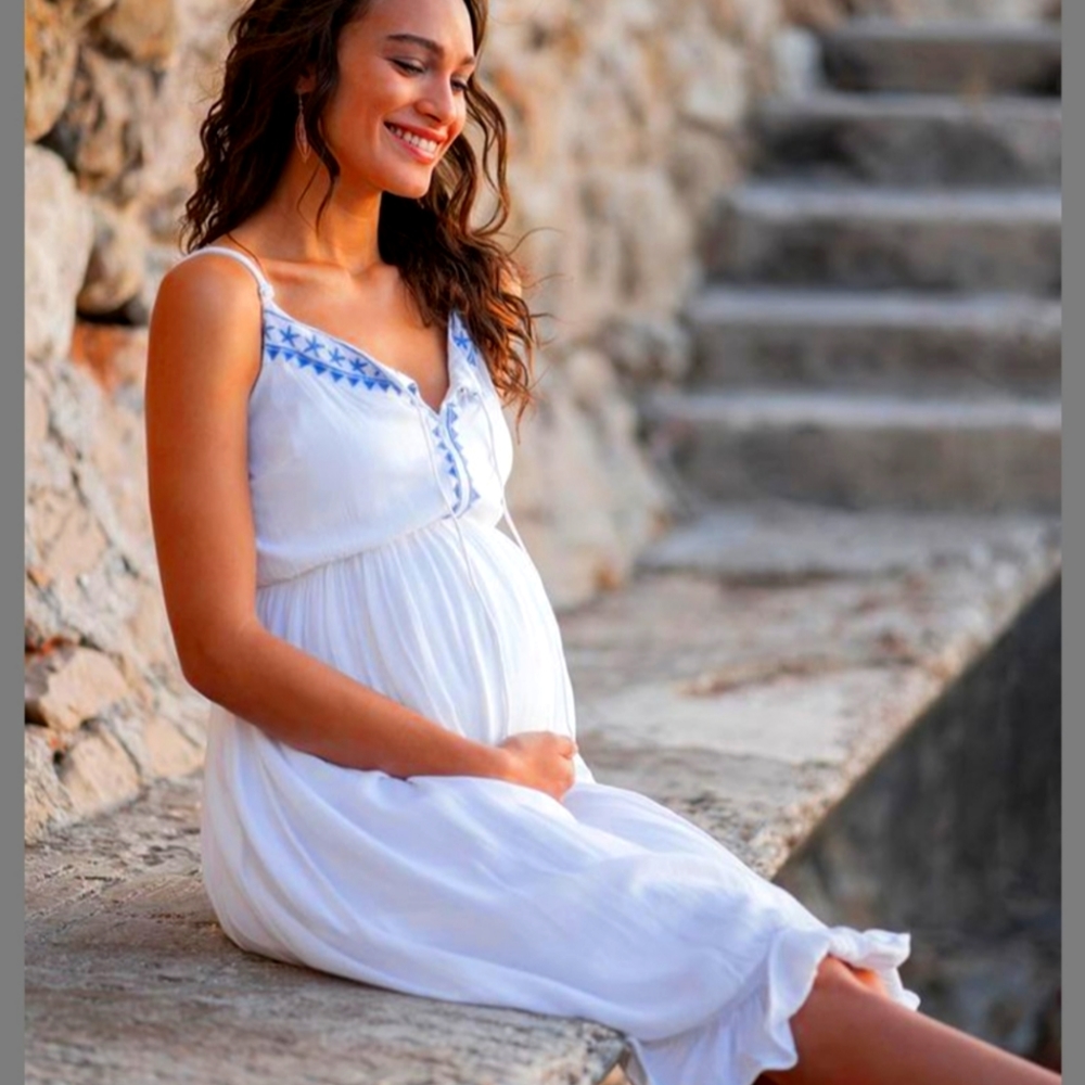 Nursing sundress
